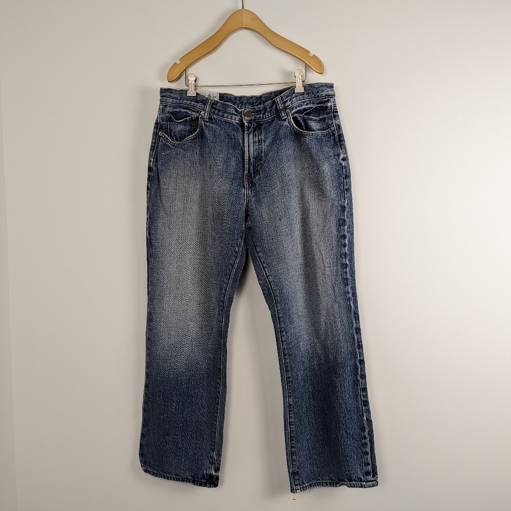 Men's Vintage Straight Fit Denim Jeans - Size 36/30